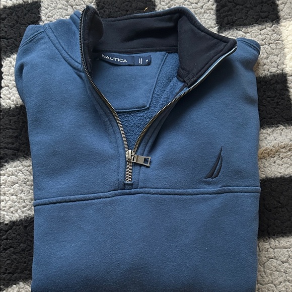 Nautica Other - Nautica Men's Zip-Up Sweater in Blue